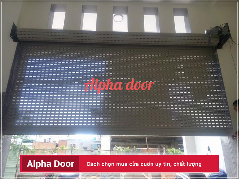 Chọn mua cửa cuốn Alpha Door