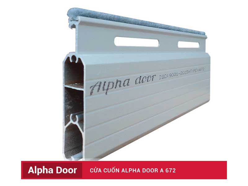 Cửa cuốn Alpha Door A672 giá: 2.150.000 vnd