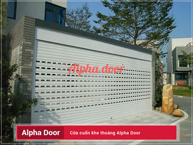 cửa cuốn khe thoáng Alpha Door