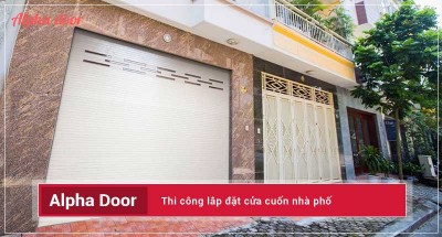 Địa chỉ phân phối lắp đặt cửa cuốn nhà phố