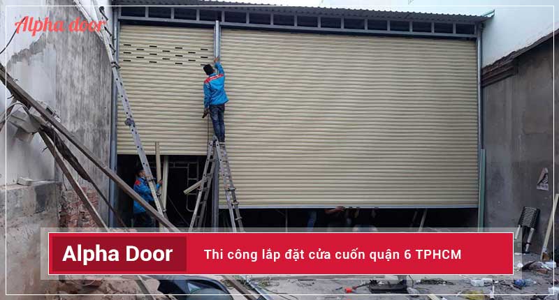 Lắp đặt cửa cuốn quận 6