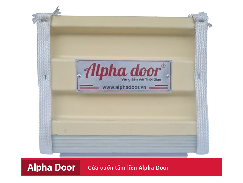 Cửa cuốn tấm liền Alpha door