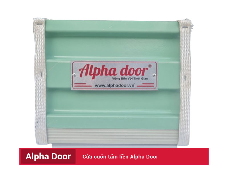 Cửa cuốn tấm liền Alpha door