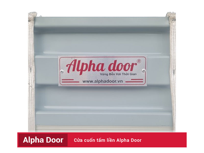 Cửa cuốn tấm liền Alpha door