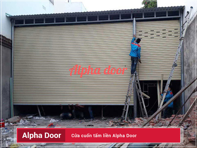 Cửa Cuốn Tấm Liền Alpha Door 