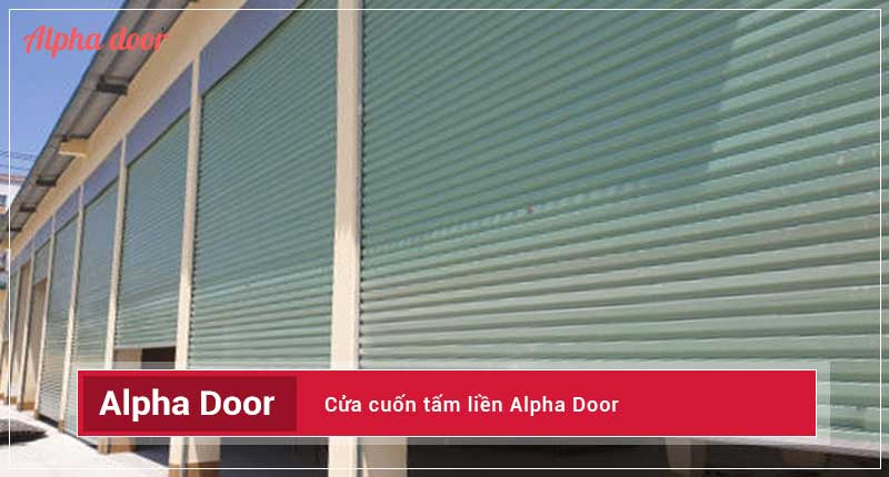 Cửa Cuốn Tấm Liền Alpha Door 