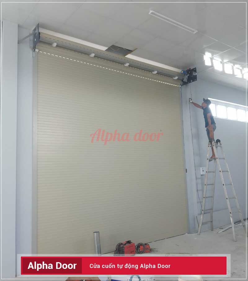 Cửa cuốn tự động Alpha Door