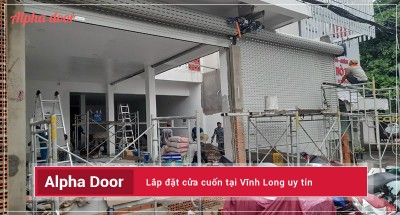 Lắp đặt cửa cuốn tại Vĩnh Long