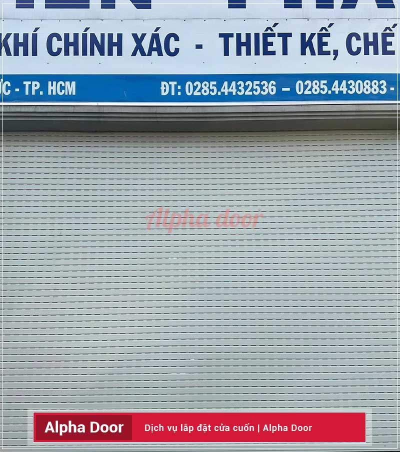 Lắp đặt cửa cuốn công nghệ đức tại TPHCM