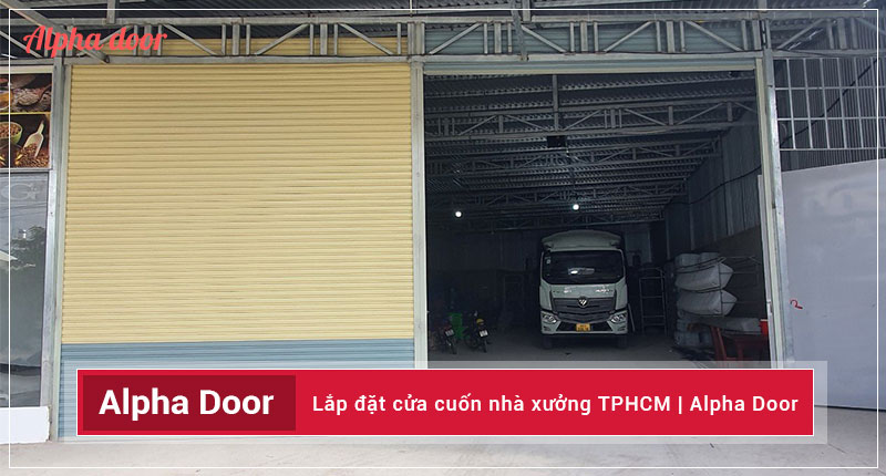 Lắp đặt cửa cuốn nhà xưởng TPHCM